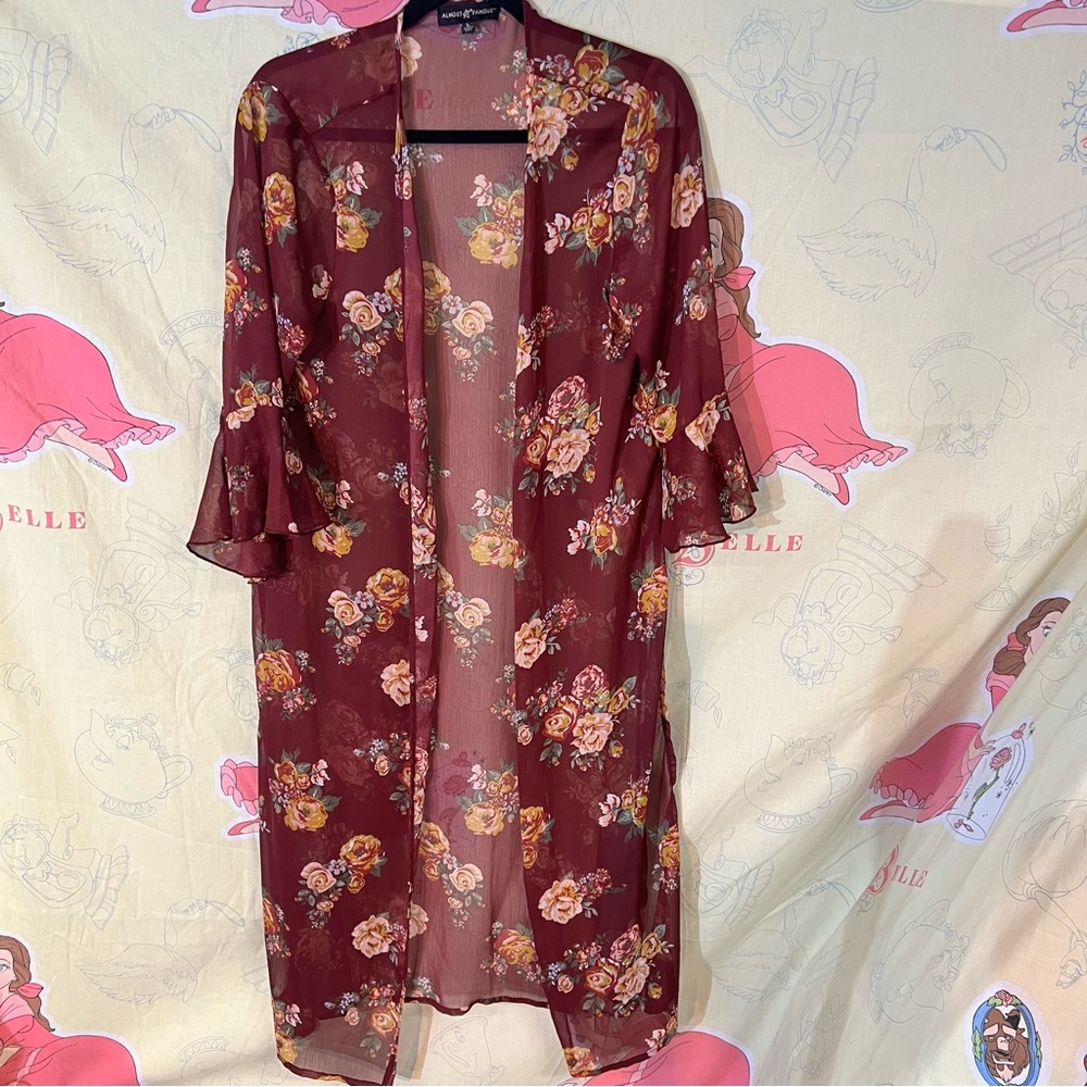 Almost Famous Floral Kimono
